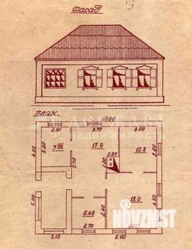 Дом 67м², 1-этажный, участок 7 сот.