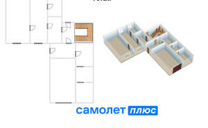 Дом 139м², 2-этажный, участок 5 сот.