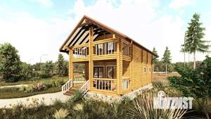 Дом 120м², 2-этажный, участок 10 сот.