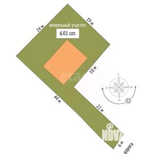 Дом 159м², 2-этажный, участок 6 сот.
