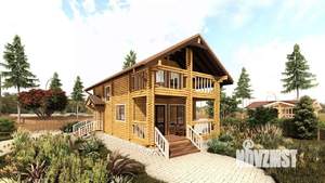 Дом 120м², 2-этажный, участок 10 сот.