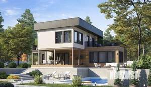 Коттедж 243м², 2-этажный, участок 15 сот.