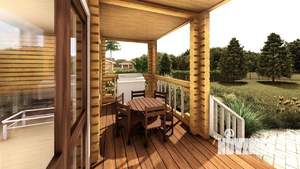 Дом 120м², 2-этажный, участок 10 сот.