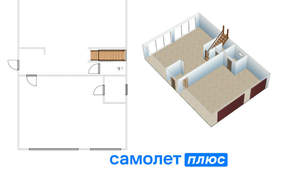 Дом 153м², 2-этажный, участок 7 сот.
