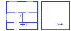 Дом 60м², 2-этажный, участок 4 сот.