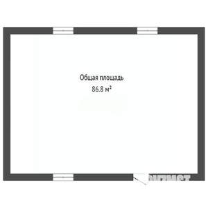 Дом 87м², 1-этажный, участок 15 сот.