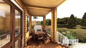 Дом 120м², 2-этажный, участок 10 сот.