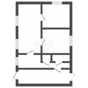 Дом 55м², 1-этажный, участок 9 сот.