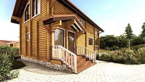 Дом 120м², 2-этажный, участок 10 сот.