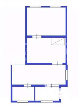 Дом 43м², 1-этажный, участок 1 сот.