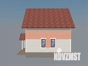 Дом 105м&sup2;, 2-этажный, участок 5 сот.  