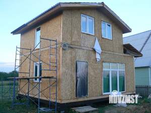 Дом 80м&sup2;, 2-этажный, участок 7 сот.  