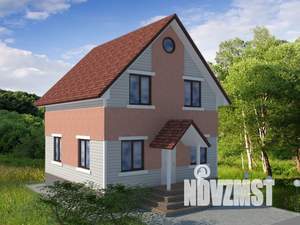 Дом 105м&sup2;, 2-этажный, участок 15 сот.  