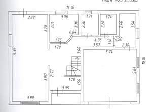 Дом 192м², 2-этажный, участок 10 сот.  