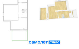 Дом 295м², 3-этажный, участок 10 сот.  