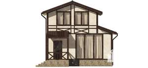 Дом 80м&sup2;, 2-этажный, участок 7 сот.  