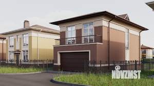 Коттедж 153м&sup2;, 2-этажный, участок 7 сот.  