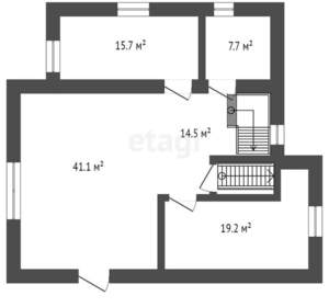 Дом 252м², 2-этажный, участок 7 сот.  