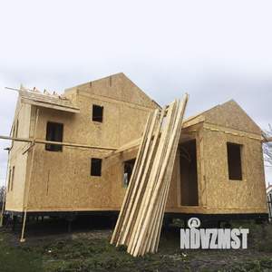 Дом 104м&sup2;, 2-этажный, участок 12 сот.  