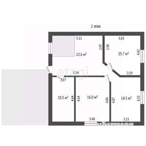 Дом 151м², 2-этажный, участок 14 сот.  