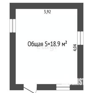 Дом 19м&sup2;, 1-этажный, участок 5 сот.  