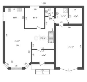 Дом 147м², 2-этажный, участок 10 сот.  