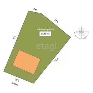 Дом 338м², 3-этажный, участок 15 сот.  