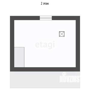Дом 26м², 2-этажный, участок 3 сот.  