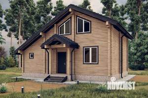 Дом 117м&sup2;, 2-этажный, участок 7 сот.  