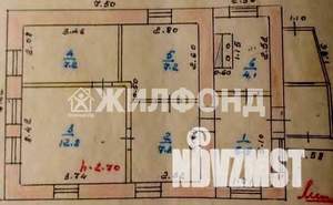 Дом 45м², 1-этажный, участок 7 сот.  