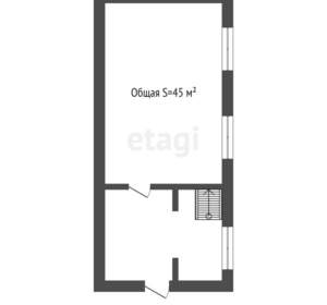 Дом 45м², 2-этажный, участок 5 сот.  