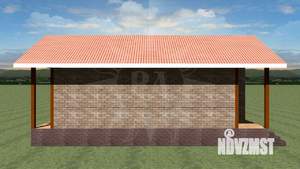 Дом 89м&sup2;, 1-этажный, участок 13 сот.  