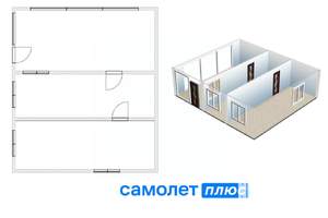 Дача 50м², 1-этажный, участок 10 сот.  