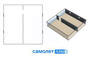 Коттедж 335м², 3-этажный, участок 8 сот.  