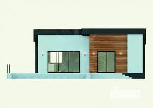 Дом 92м&sup2;, 1-этажный, участок 11 сот.  