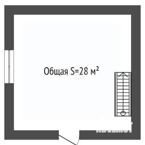 Дача 28м², 2-этажный, участок 6 сот.  