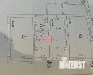 Дом 73м², 2-этажный, участок 5 сот.  