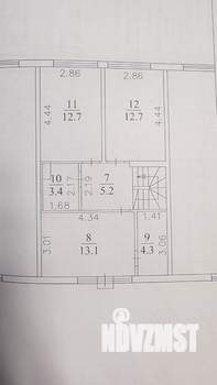 Таунхаус 116м², 2-этажный, участок 1 сот.  