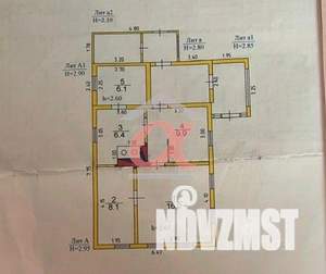 Дом 47м&sup2;, 1-этажный, участок 19 сот.  