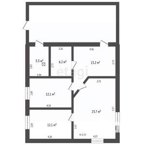 Дом 150м², 2-этажный, участок 10 сот.  