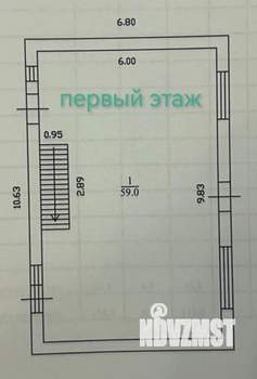Таунхаус 118м², 2-этажный, участок 4 сот.  