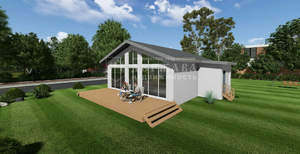 Дом 81м&sup2;, 1-этажный, участок 8 сот.  