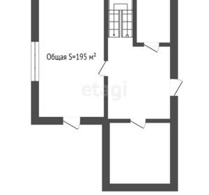 Дом 195м², 2-этажный, участок 6 сот.  