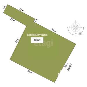 Дом 376м&sup2;, 3-этажный, участок 10 сот.  