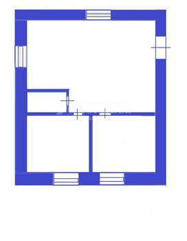 Дом 25м&sup2;, 1-этажный, участок 6 сот.  