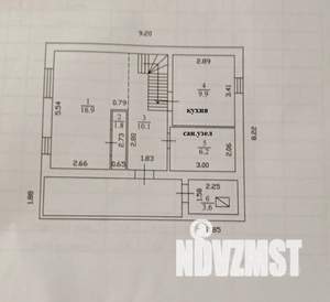 Дом 95м&sup2;, 2-этажный, участок 6 сот.  
