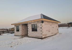 Дом 65м&sup2;, 1-этажный, участок 10 сот.  