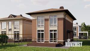 Коттедж 153м&sup2;, 2-этажный, участок 7 сот.  