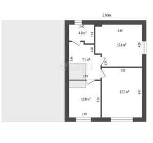 Дом 175м², 2-этажный, участок 6 сот.  