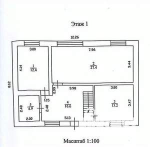 Дом 171м², 2-этажный, участок 12 сот.  